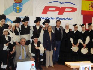 Feijoo con emigrantes galegos en Su&iacute;za
