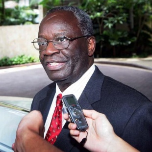 O env&iacute;ado especial da ONU, Ibrahim Gambari