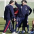 Marcelo Bielsa dando indicaci&oacute;ns aos seus xogadores
