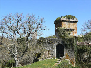 O Castelo de Pambre data de finais do s&eacute;culo XIV e est&aacute; considerado como a mellor mostra da arquitectura medieval que existe en Galiza