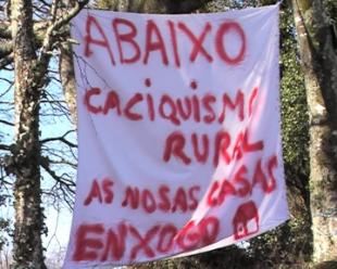 Os veci&ntilde;os levan semanas protestando contra o novo PXOM