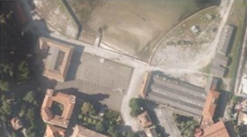 Vista a&eacute;rea da zona que ocupar&aacute; a Cidade do Mar / Google Maps