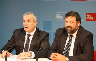 Caama&ntilde;o e Pachi V&aacute;zquez nunha das xuntanzas preparatorias da Conferencia Pol&iacute;tica o pasado xaneiro