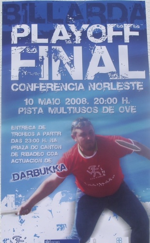 O cartel dos play-off da Mari&ntilde;a