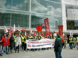 A manifestaci&oacute;n rematou cunha concentraci&oacute;n fronte &aacute; Delegaci&oacute;n da Xunta en Lugo