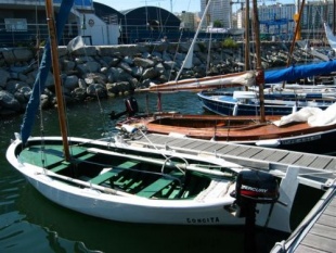 Unha buceta, embarcaci&oacute;n t&iacute;pica da R&iacute;a de Ferrol e das R&iacute;as Altas