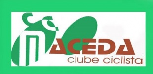 Logo do Clube Ciclista de Maceda, organizador da proba, xunto co Concello de Maceda e a Federaci&oacute;n Galega de Ciclismo