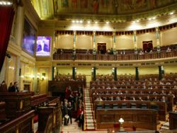 O Congreso espa&ntilde;ol