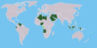 A situaci&oacute;n no globo dos Pa&iacute;ses Exportadores de Petr&oacute;leo