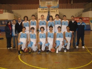 Unha imaxe da selecci&oacute;n galega cadeta masculina