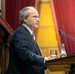 O presidente da Generalitat, Jos&eacute; Montilla