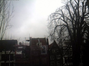 O casti&ntilde;eiro, na ma&ntilde;&aacute; da quinta feira, ollado a trav&eacute;s da webcam que o enfoca en todo momento