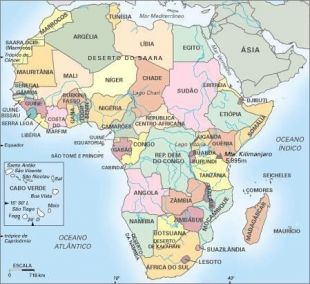 Mapa de &Aacute;frica (clique para ampliar)