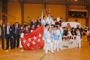 A selecci&oacute;n galega infantil, que se proclamou esta fin de semana campioa estatal de T&eacute;cnica e Exhibici&oacute;n