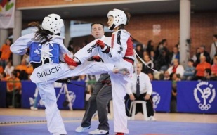 Varios momentos da competici&oacute;ns