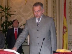 O conselleiro da Presidencia, M&eacute;ndez Romeu