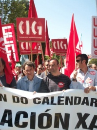 Mobilizaci&oacute;n dos afectados polo novo decreto de Bacharelato