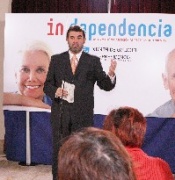 Anxo Quintana presentando a campa&ntilde;a