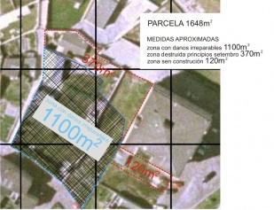 Unha mostra da zona destru&iacute;da / Imaxe: ADEGA (ampl&iacute;ase clicando nela)