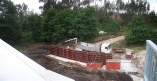 A construci&oacute;n avanza rapidamente (11 de maio)