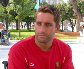 Unha imaxe do nadador pontevedr&eacute;s Pablo Cimadevila