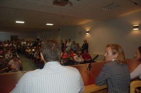 Marta Souto na presentaci&oacute;n do novo curso no CGTD en Pontevedra