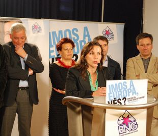 Ana Miranda, na presentaci&oacute;n da s&uacute;a candidatura
