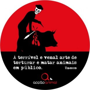 Imaxe dunha campa&ntilde;a antitaurina