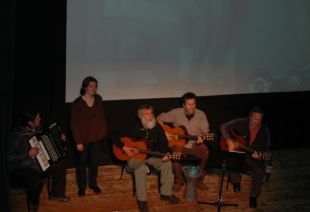 A Quenlla tam&eacute;n participou na homenaxe (clic para ampliar)