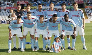 unha fotograf&iacute;a do cadro de xogadores do Celta