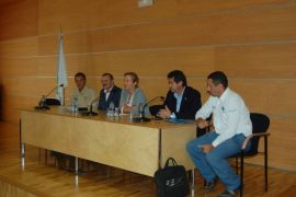 Na presentaci&oacute;n do proxecto 'C&oacute;lgate da vela'