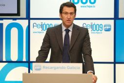 N&uacute;&ntilde;ez Feijoo, nunha imaxe de precampa&ntilde;a