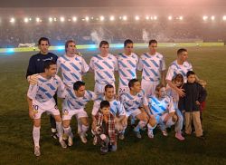Este nadal c&uacute;mprense tres anos desta imaxe, coa que se marcou o comezo dunha era para o f&uacute;tbol galego
