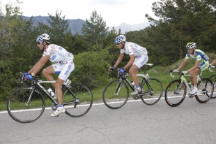 Veloso con Mosquera, pedalendo na Volta a Catalu&ntilde;a
