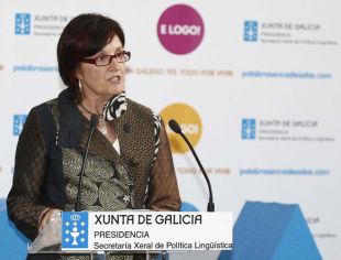 A secretario xeral en funci&oacute;ns de Politica Ling&uuml;&iacute;stica, Marisol L&oacute;pez
