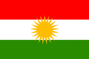 Bandeira do Curdist&aacute;n