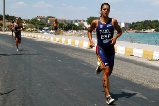 Mar&iacute;a Pujol, na Copa de Europa, en Turqu&iacute;a