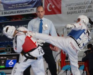 Imaxe da competici&oacute;n / Foto: Federaci&oacute;n Turca de Taekwondo