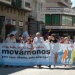 Cabeza da manifestaci&oacute;n, co lema: "Mov&aacute;monos polo galego e polo emprego"