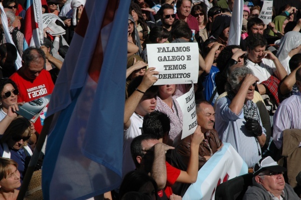 Manifestaci&oacute;n Queremos Galego