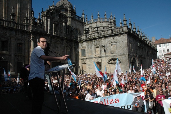Manifestaci&oacute;n Queremos Galego