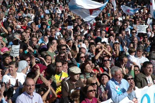 Manifestaci&oacute;n Queremos Galego