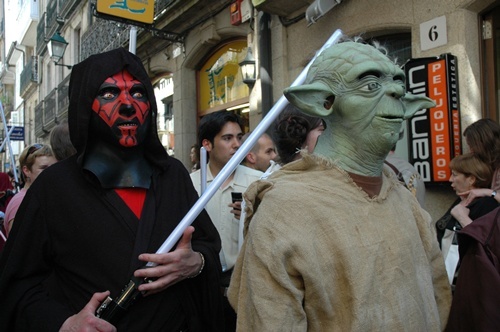 Tropas gal&aacute;cticas invaden Compostela