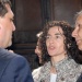 O alcalde de Fisterra, Xos&eacute; Manuel Traba, xunto coa conselleira e o director de conservaci&oacute;n de Patrimonio Espa&ntilde;ol