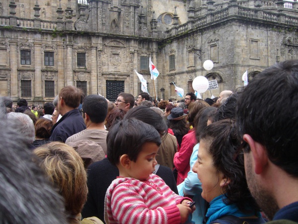 A manifestaci&oacute;n, na Quintana