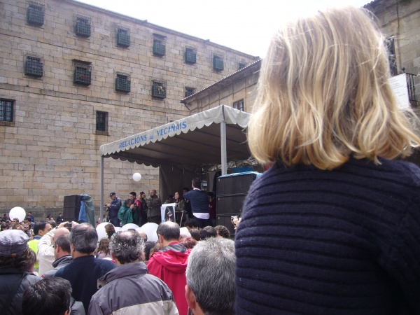 A manifestaci&oacute;n, na Quintana