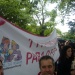 A manifestaci&oacute;n, a piques de sa&iacute;r da Alameda