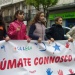 A manifestaci&oacute;n, de cami&ntilde;o