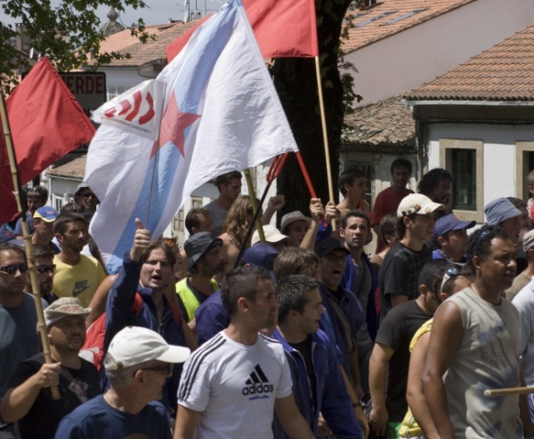 Mobilizaci&oacute;n en Compostela