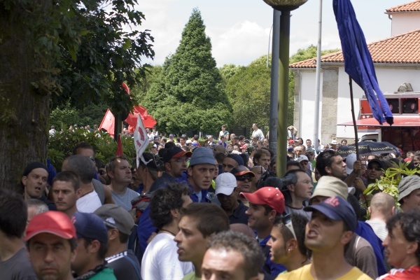 Mobilizaci&oacute;n en Compostela